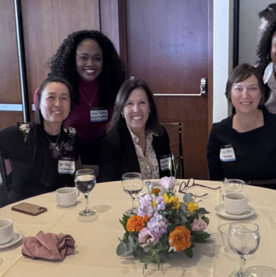 Dana C. Arnett attending Los Angeles Area Chamber of Commerce Music Center Breakfast for Women event