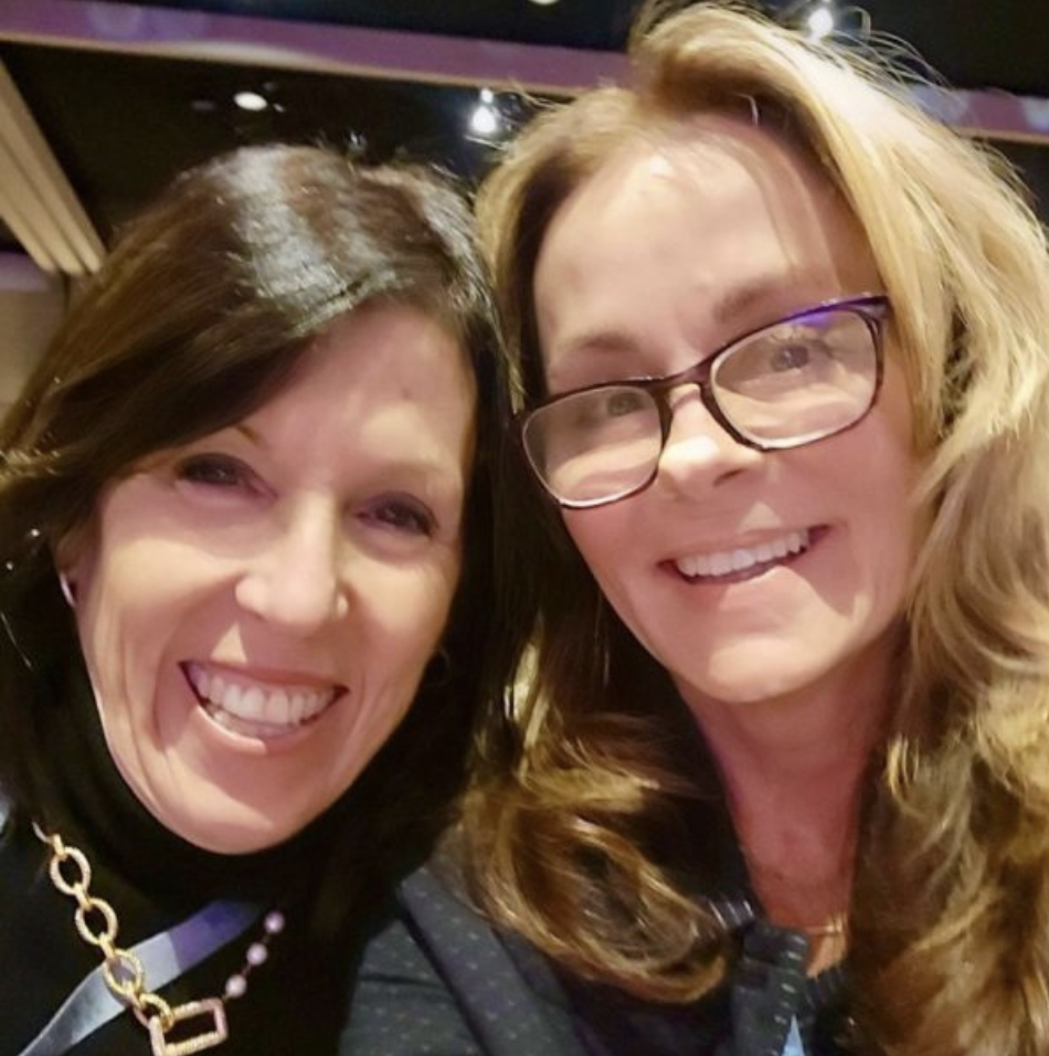 Dana C. Arnett with Lisa Thomas, CEO of Lisa Thomas Global, at a business leadership event in Los Angeles